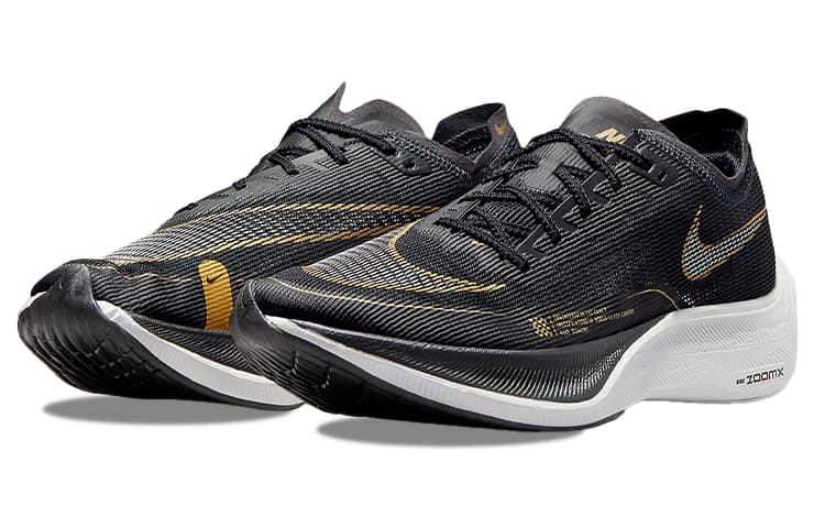 Nike ZoomX Vaporfly Next% 2 Black Metallic Gold Coin 6