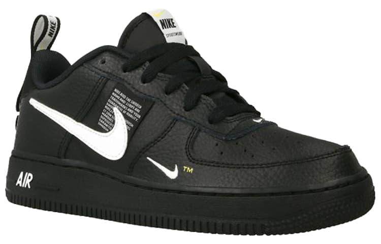Nike Air Force 1 Utility Black White GS 4