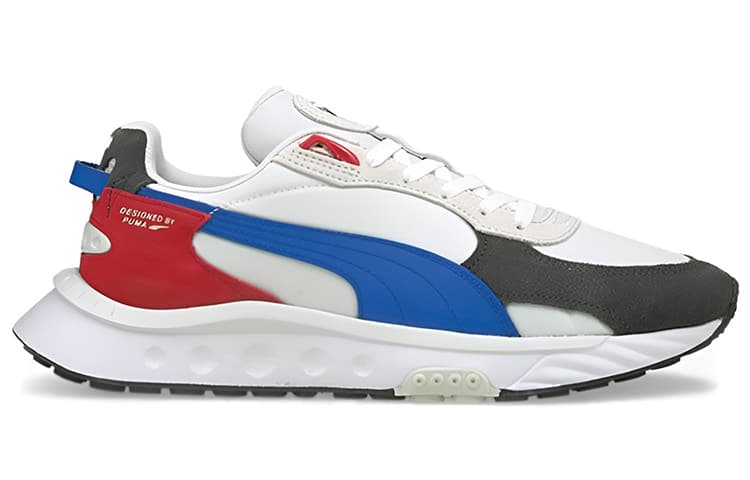 PUMA Wild Rider Rollin Ebony White 4