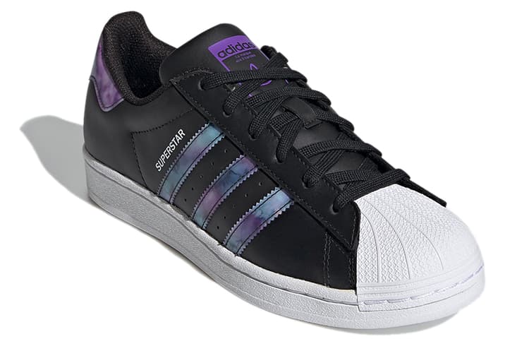 Adidas Originals Superstar 'Black White Purple' Women's 5