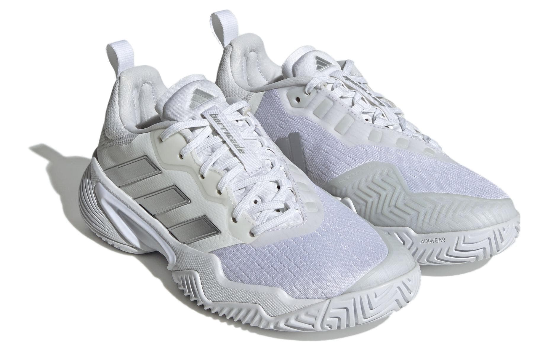 Barricade Women's Adidas 'White Silver Metallic' Women's 6