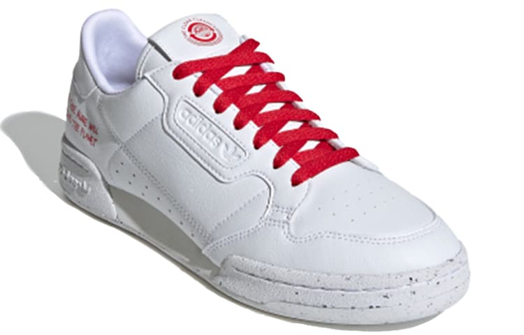 Adidas Originals Continental 80 Clean Classics White Scarlet 6