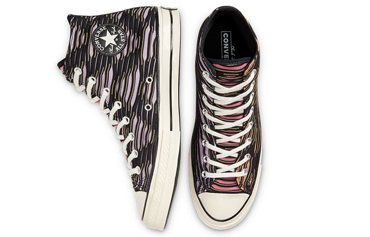 Chuck 70 Converse High 'Vibrant Knit Lavender Egret' 5
