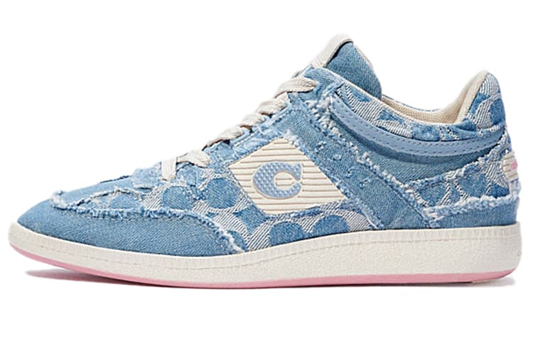 COACH CitySole Stylish Skateboarding Shoes Women's Blue 2