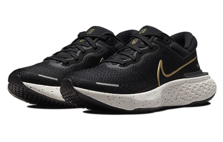 Nike ZoomX Invincible Run Flyknit Black Metallic Gold 5