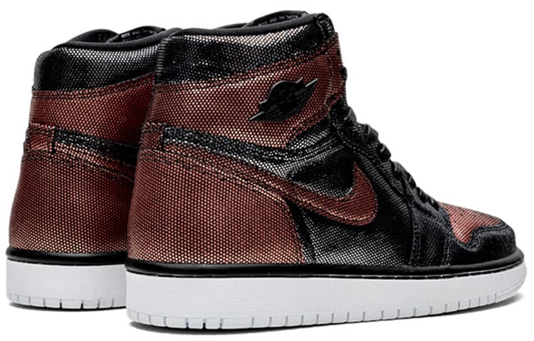 JORDAN 1 Retro High Fearless Metallic Rose Gold Women's 6