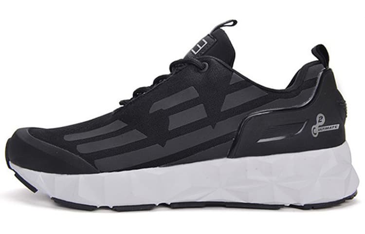 EMPORIO ARMANI Casual Shoes Men Low-Top White Black