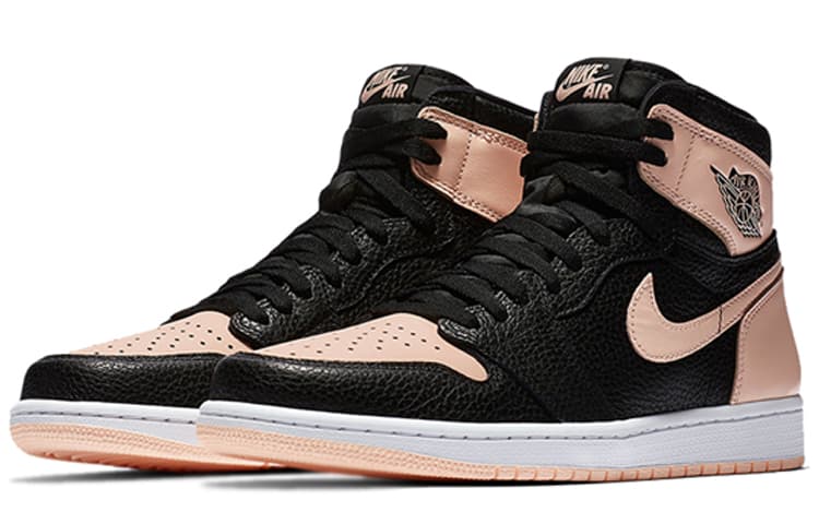 JORDAN 1 Retro High Black Crimson Tint 6