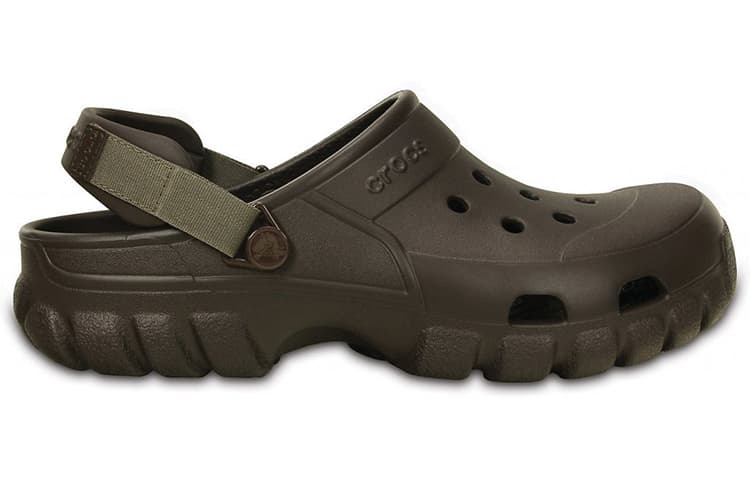 Crocs Minimalistic Wear Resistant Cozy Sports Unisex Brown Sandals 4