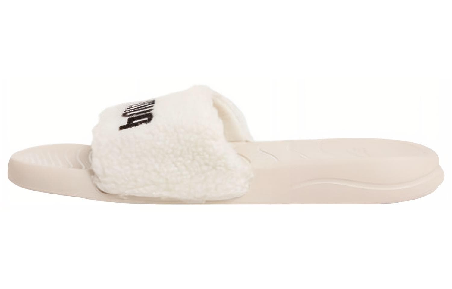 PUMA Popcat 20 White Velvet Slippers 2