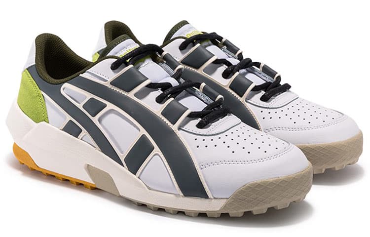 Onitsuka Tiger Big Logo Trainer 'White Grey Green' 6