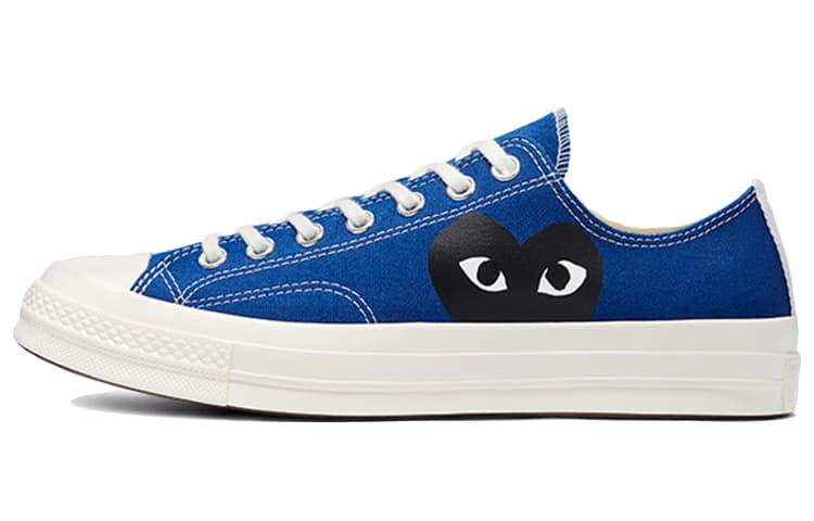 Chuck 70 Comme Des Garçons Play X Converse Low 'Blue Quartz' 2