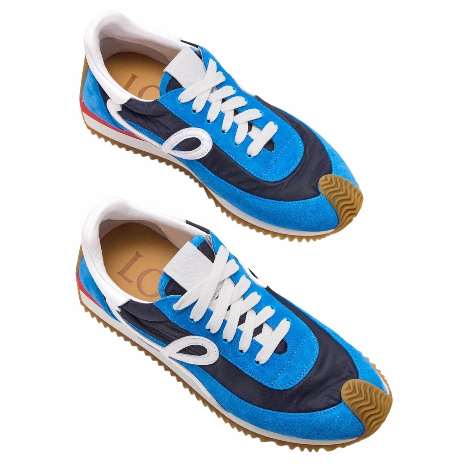 LOEWE Flow Runner 2.0 Low Top Casual Shoes Men's Marine Blue 6