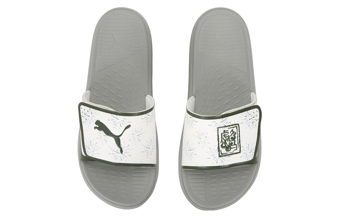 PUMA Softride Slide 'Grey White' 6