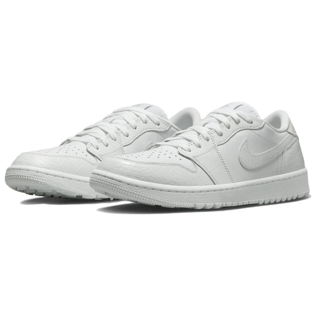 JORDAN 1 Retro Low Golf White Croc 6