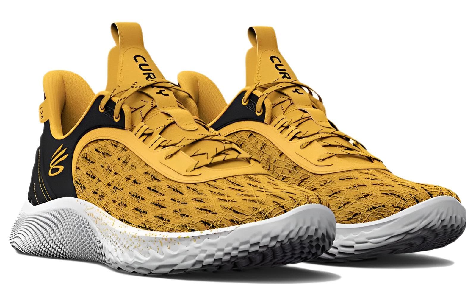 Under Armour Curry Flow 9 Tb Steeltown Gold White 5