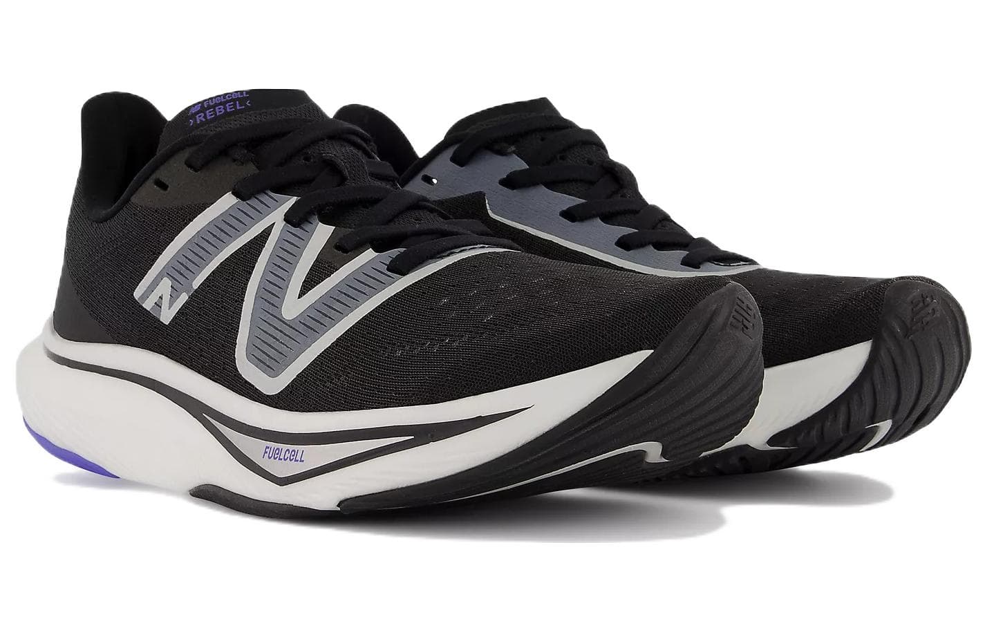 New Balance FuelCell Rebel V3 'Black Vibrant Spring Glo' Women's 6