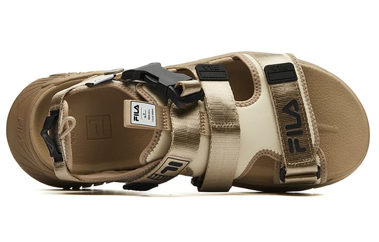 FILA Mihara X FILA Heritage FHT Fashion Khaki Sandals 'Cream Light Khaki' 5