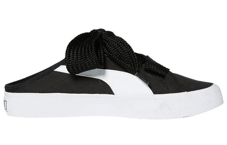 PUMA Bari Mule Ribbon 'Black White' Women's 4