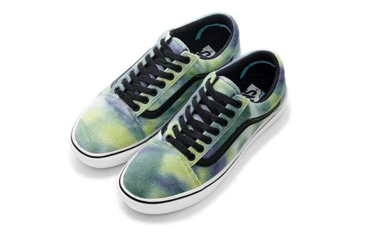 Vans Old Skool Green/White/Purple 3