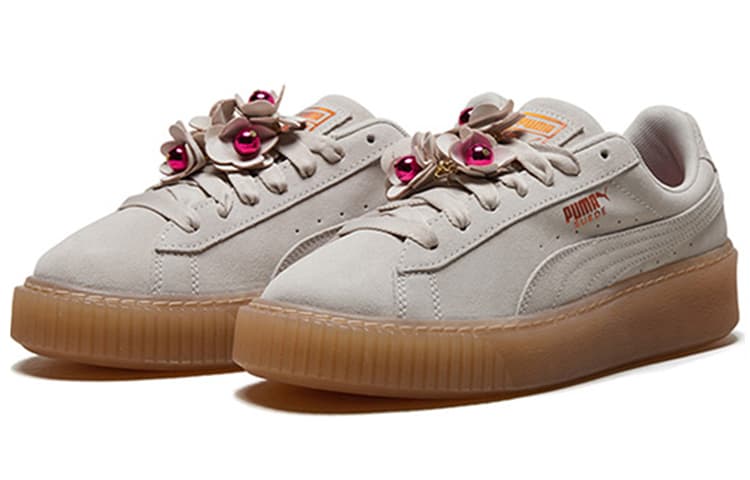 PUMA Platform Flower Tassel 'White' Women's 6