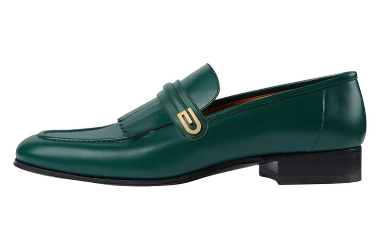 GUCCI Men's Casual Shoes Men Low-Top Green 2