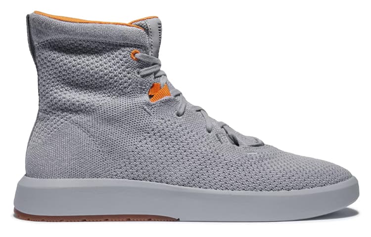 Timberland TrueCloud EK+ Knit Chukka Shoes 'Grey Orange' 4