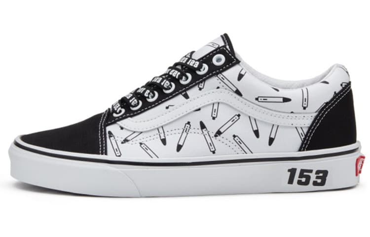 Vans Old Skool Pen 'Black White' 2
