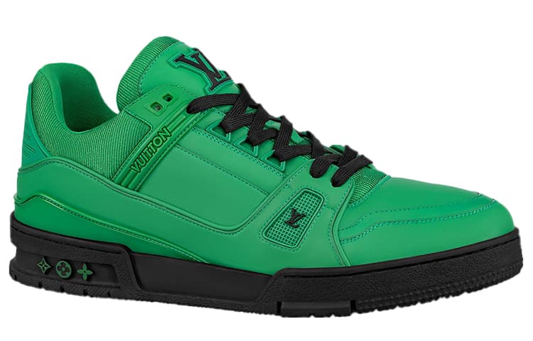 LOUIS VUITTON Trainers 'Green With Black' 3