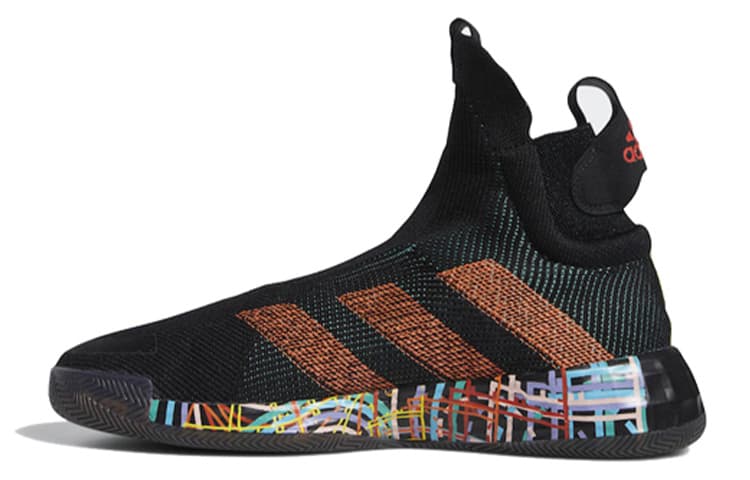Adidas N3xt L3v3l Core Black Multi Color Print 5