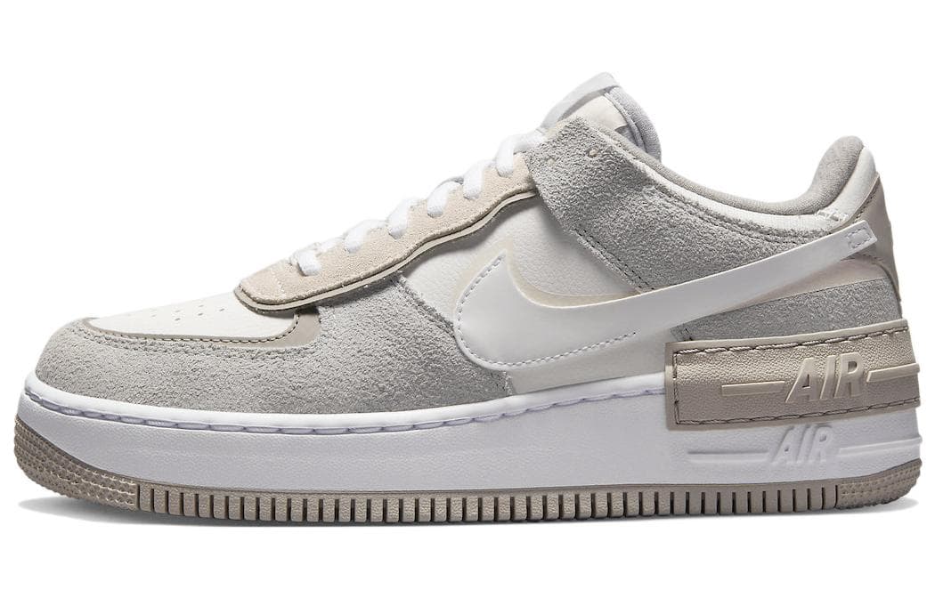 Nike Air Force 1 Shadow 'Grey Fleece' Women's 2