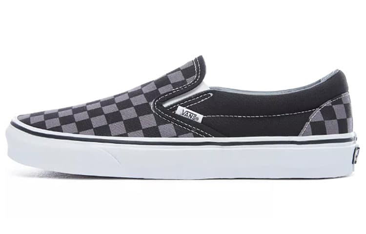 Vans Classic Slip On Checkerboard Black Grey