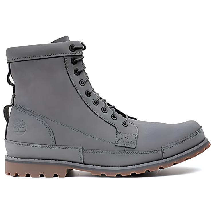 Timberland Earthkeeper Original Leather 6 Inch Wide Fit Boots 'Dark Grey Nubuck' 4