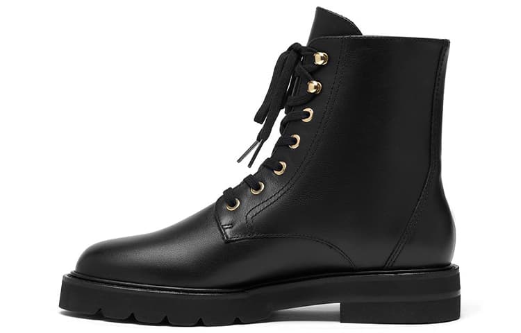 Stuart Weitzman Ankle Boots Women's Mid-Top Black