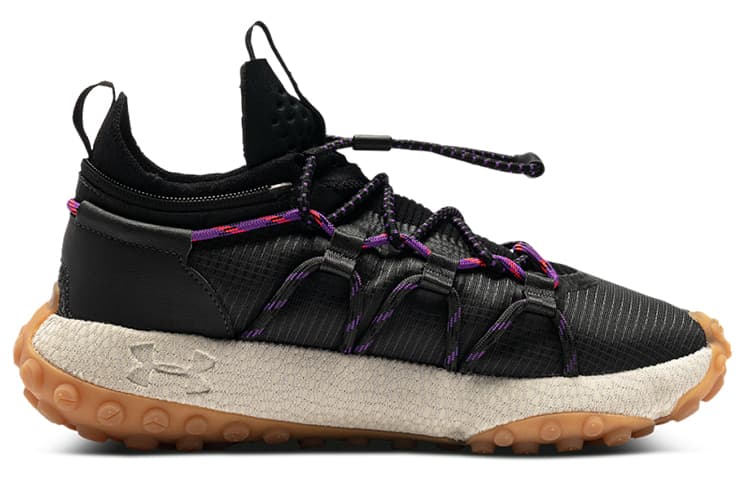 Under Armour Hovr Summit Ft Cuff 'Jet Grey Purple' 5