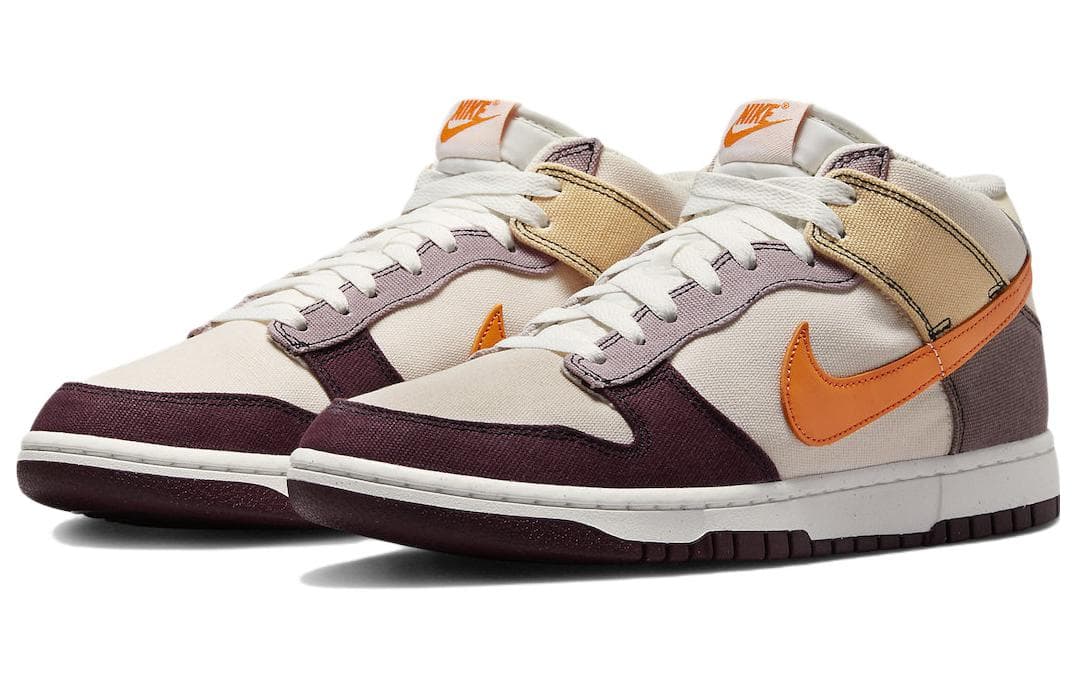 Nike Dunk Mid Coconut Milk Plum Orange 5