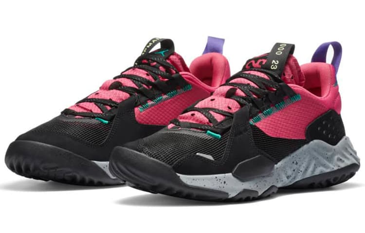 JORDAN Delta Black Pink Teal 6