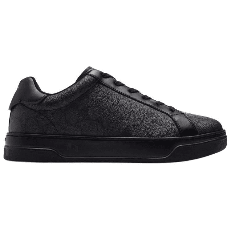 COACH Highline Low-Top Skateboard Shoes Men's Black 4
