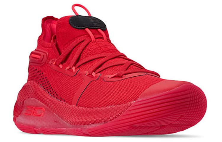 Under Armour Curry 6 Red 3