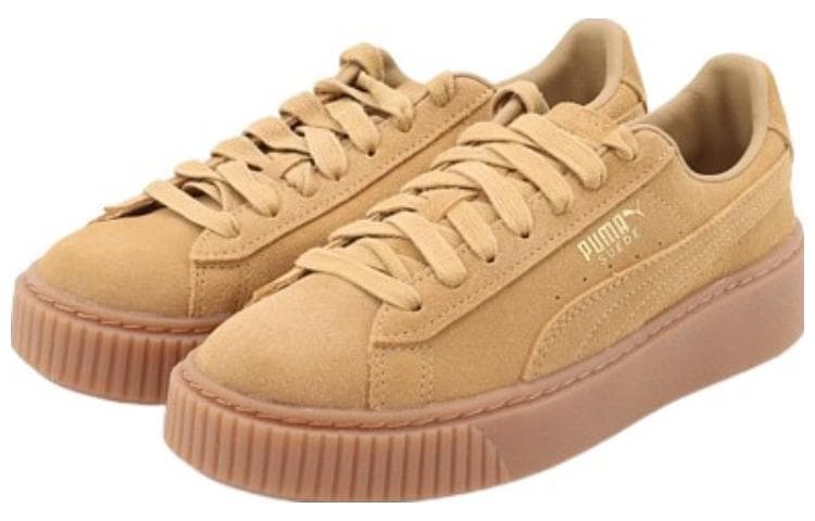 PUMA Suede Platform Sd 'Oatmeal' Women's 5