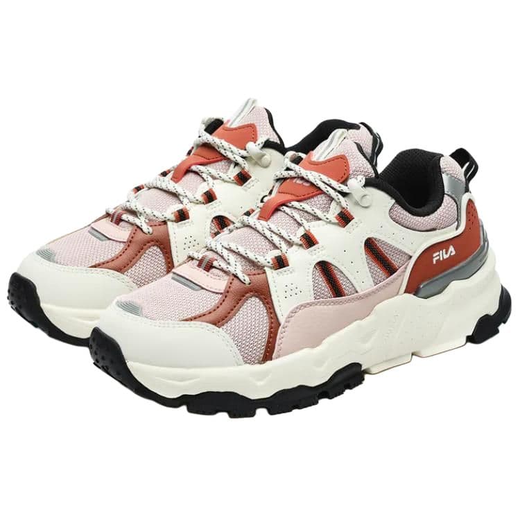 FILA Trek 1S Casual Shoes Women's Low-Top Smoke Rose/Light White 3