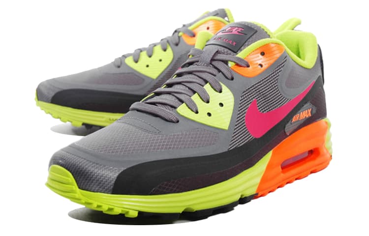 Nike Air Max Lunar90 Low Top Grey/Green 3