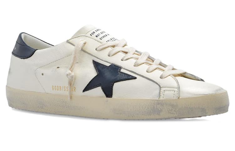 Golden Goose Super Star Beige Night Blue 6
