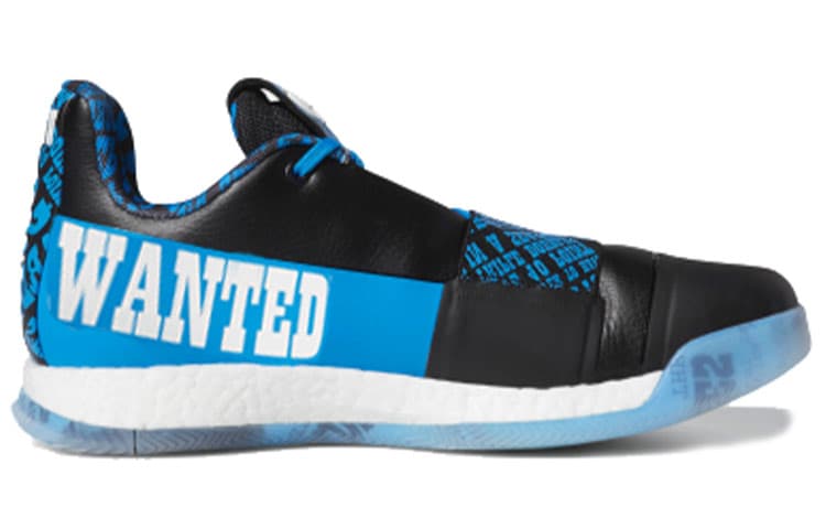 Adidas Harden Vol 3 Wanted 'Black Blue' 4