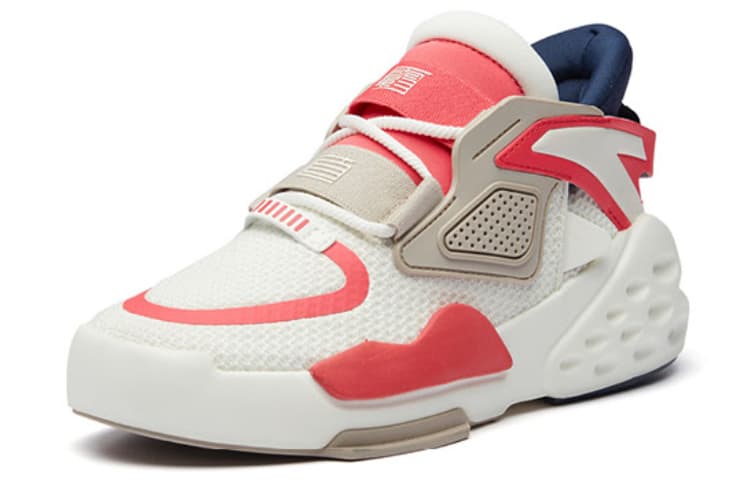 ANTA Bastard Casual Shoes Women's Low-Top White Red 5