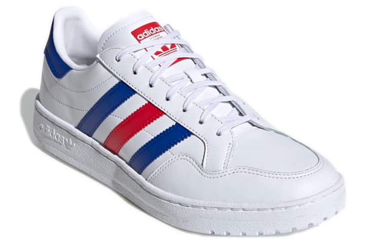 Team Court Adidas Originals 'White Royal Scarlet' 5