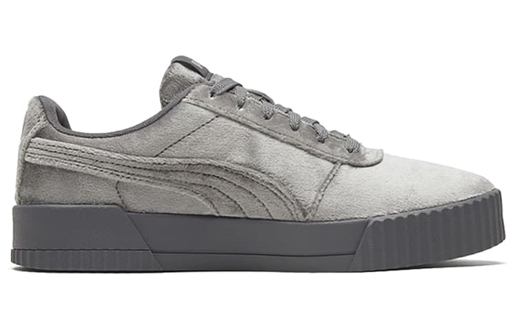 PUMA Carina Velvet Grey/Silver Women's 4