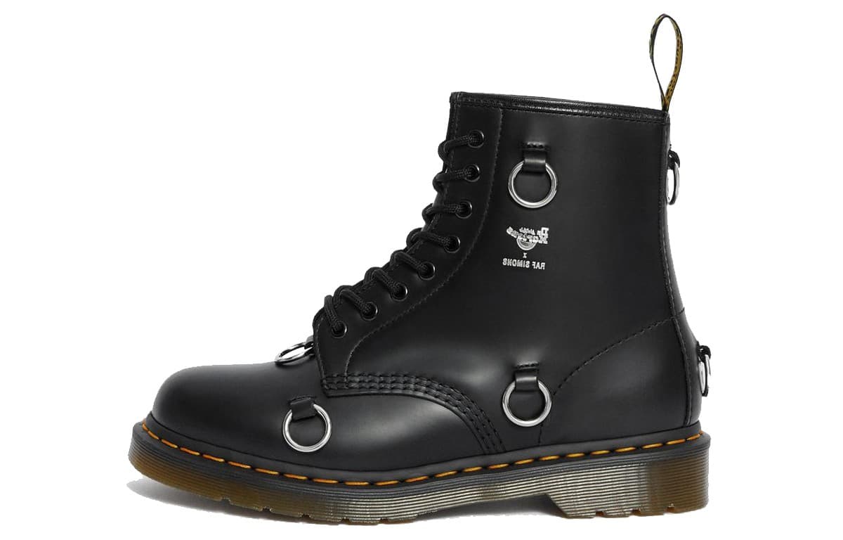 Dr.Martens Raf Simons X 1460 Smooth 'Black' 2