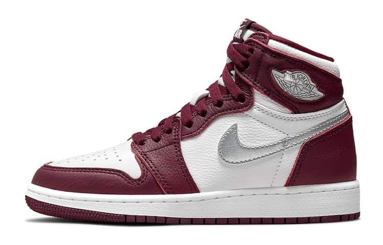 JORDAN Air JORDAN 1 Kids' Basketball Shoes Grade School 2