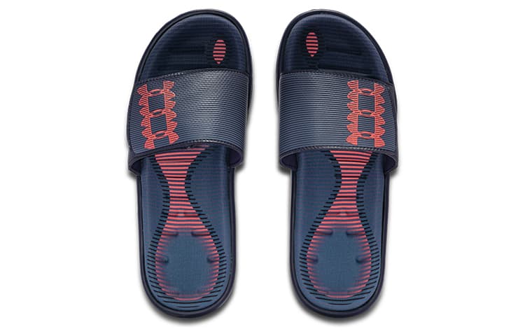 Under Armour Mercenary Slide Slippers Unisex Purple/Orange 6